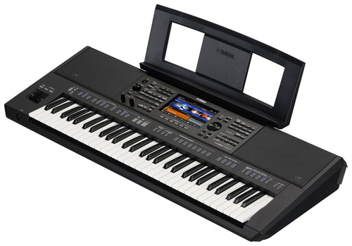 Yamaha 61-Key Arranger Keyboard, Multiple Styles and Voices, Assignable Live Control Knobs PSRSX720+